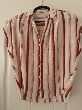 Madewell Oversized Linen Top